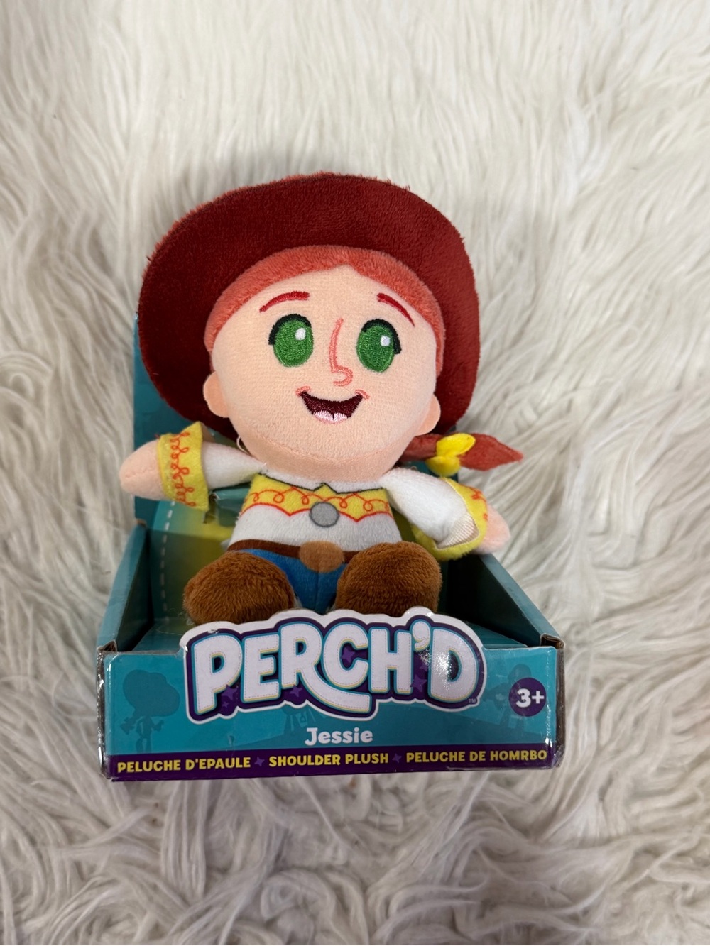 Jessie Plush Shoulder Toy - Red Hat with Green Eyes